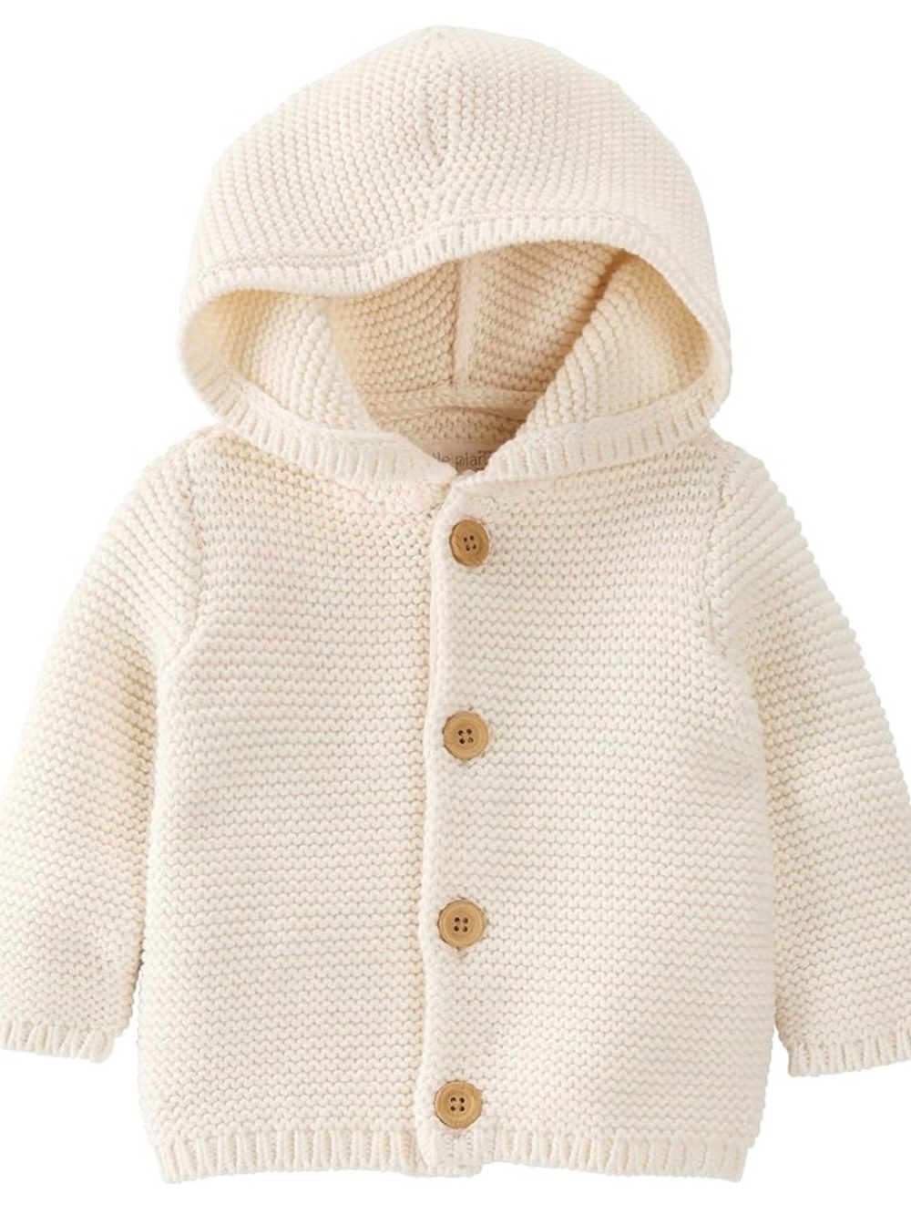 Carters organic cotton knit hooded cardigan 18M